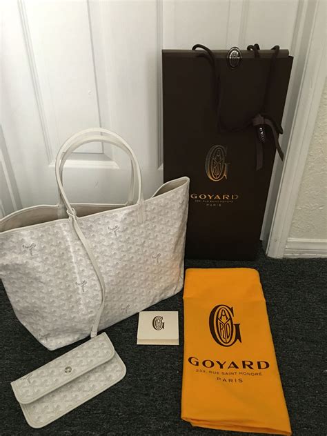 goyard st louis pm white price|goyard st louis tote sizes.